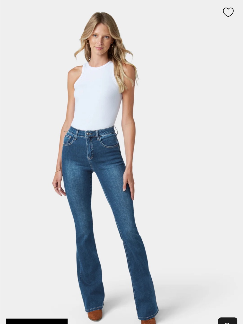 Alloy apparel high rise boot cut jeans size 12x37 jayde flare jeans